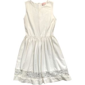 White Fit & Flare Dress